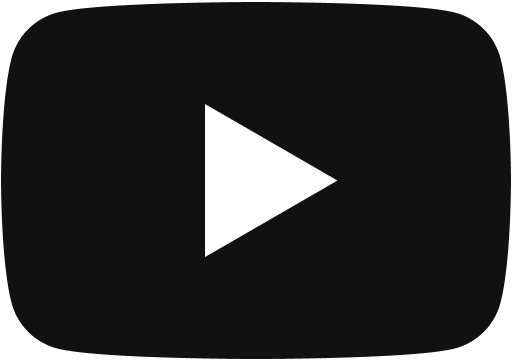 YouTube symbol for light backgrounds