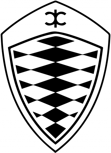 Koenigsegg symbol for light backgrounds