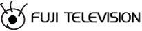 FUJI TELEVISION NETWORK logo for light backgrounds