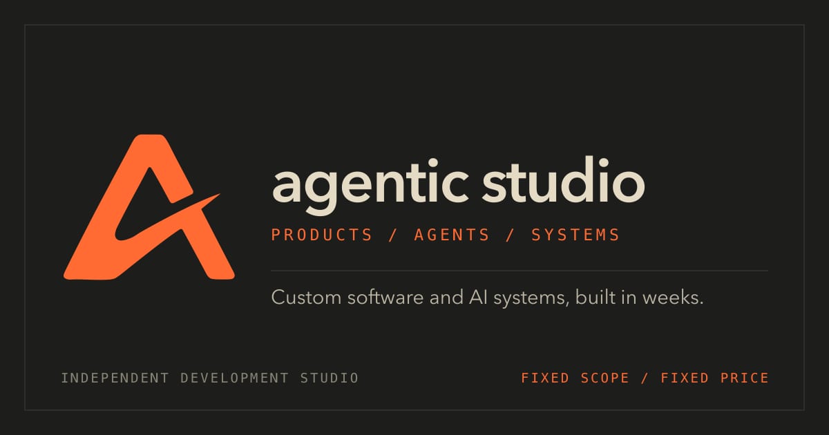 Agentic Studio share image