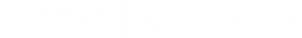 UNICEF logo for dark backgrounds