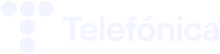 Telefónica logo for dark backgrounds