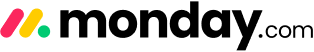 Monday logo for light backgrounds