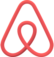 Airbnb symbol for light backgrounds