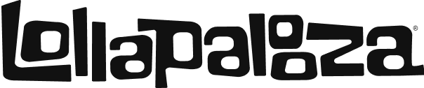 Lollapalooza logo for light backgrounds
