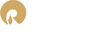 Reliance Industries logo for dark backgrounds