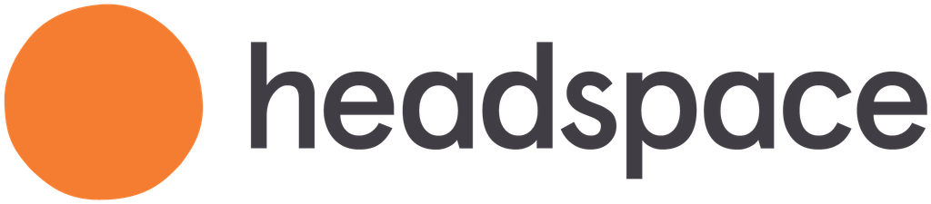 Headspace logo for light backgrounds