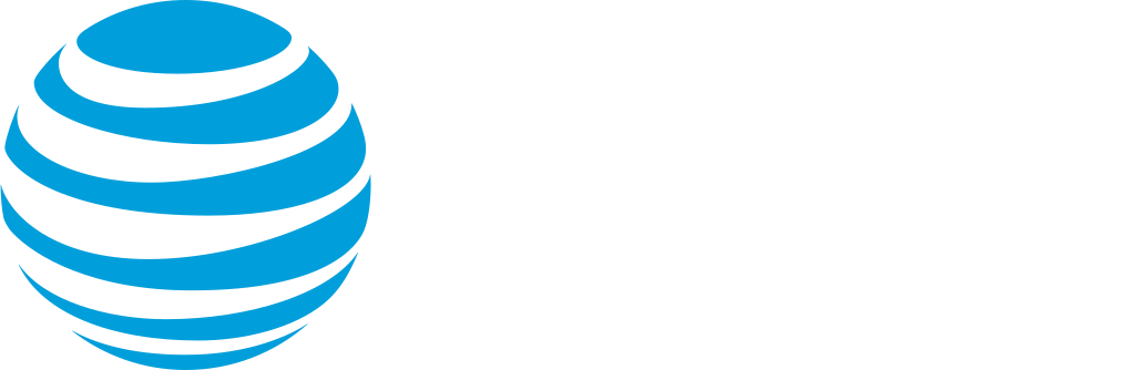 AT&T logo for dark backgrounds