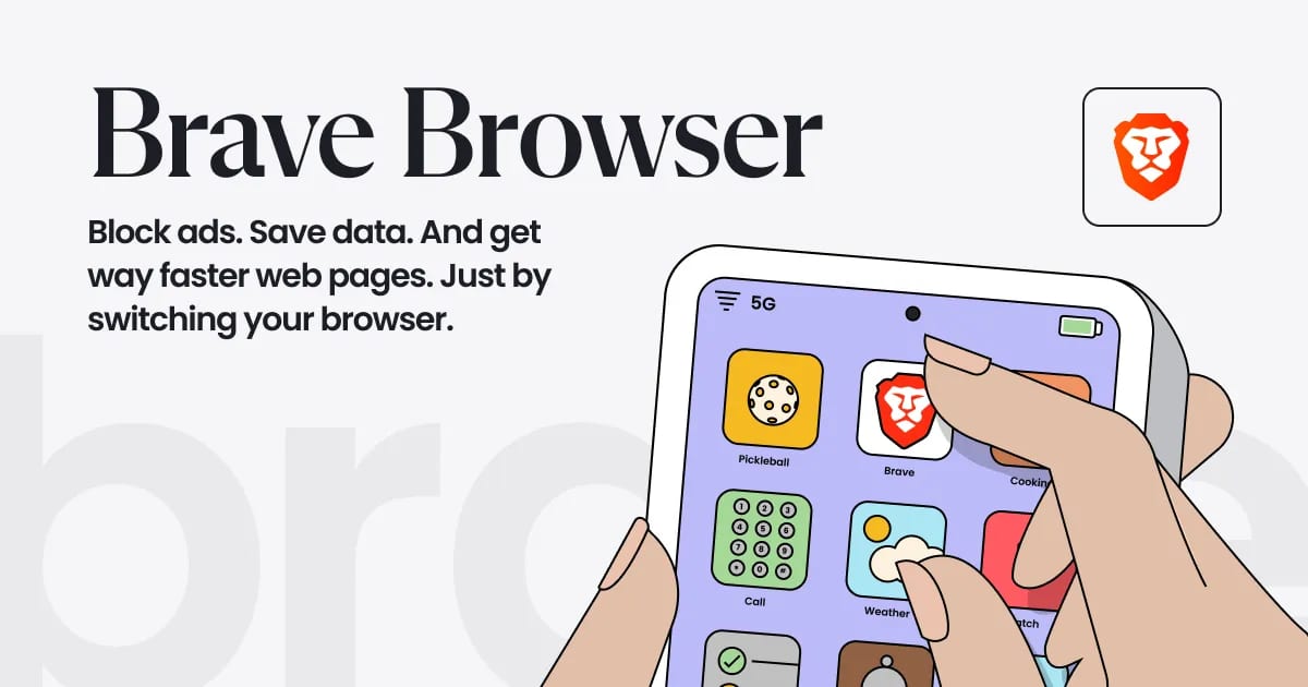 Brave share image