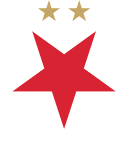SK Slavia Praha symbol for dark backgrounds