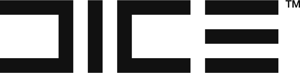 DICE Studios logo for light backgrounds