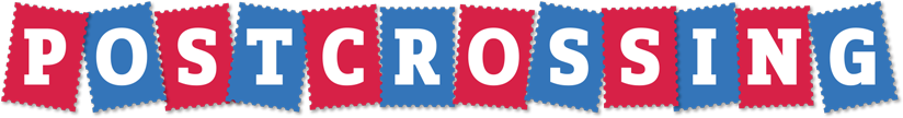 Postcrossing logo for light backgrounds