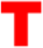 Toshiba America Inc. (TAI) symbol for light backgrounds