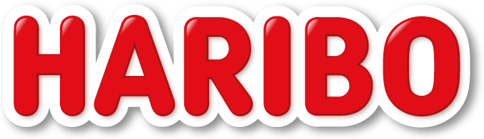 Haribo logo for dark backgrounds