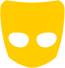 Grindr symbol for light backgrounds