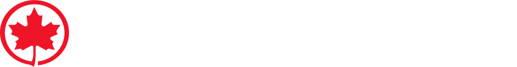 Air Canada logo for dark backgrounds