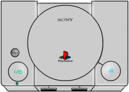 PlayStation symbol for dark backgrounds